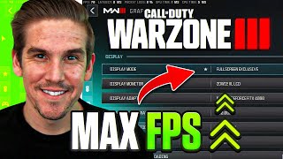 NEW BEST CONTROLLER amp GRAPHICS Settings in WARZONE 3 MW3 WARZONE [upl. by Gnort]