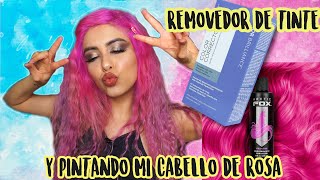 ION Color Corrector Cómo REMOVER Tinte Fantasía  Arctic Fox Virgin Pink [upl. by Tutt]