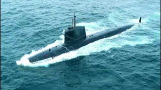 Watch Indias Deadliest Sub INS Kalvari Dive Underwater Shoot Missiles [upl. by Cynera]