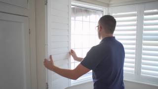 How to install Inside Mount Shutters [upl. by Miharba165]