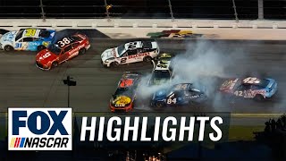 2023 Daytona 500 Highlights  NASCAR on FOX [upl. by Wieche]