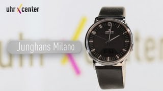 Junghans 056422100 Milano Mega Solar HerrenFunkuhr [upl. by Eicnarf]