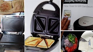 Sandwich Maker Demo amp Review Beginners Guide [upl. by Marilee]