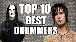 TOP 10 BEST DRUMMERS [upl. by Hsu183]