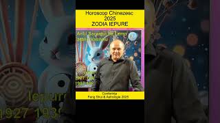 Horoscop chinezesc 2025 Zodia Iepure în Astrologia Chineză  Cătălin Vasiloiu [upl. by Ardme]