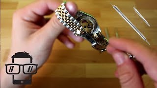 Uhrenarmband wechseln German Tutorial [upl. by Denn815]