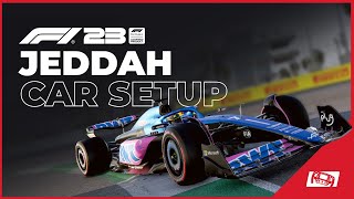 F1 23 Jeddah Setup Optimal Race Car Setup [upl. by Atteuqihc]