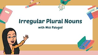 Irregular Plural Nouns [upl. by Stanislas210]