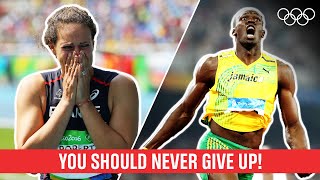 10 Athletes who proved you should NEVER give up [upl. by Kimitri]