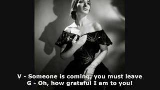 La Traviata  the full opera with Maria Callas part 8 [upl. by Yslek]