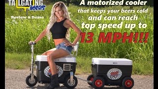 Cruzin Cooler Review 1000W Cooler  Up to 13 MPH [upl. by Linoel]