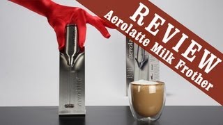 Aerolatte Milk Frother  Exclusive Review [upl. by Garibull228]