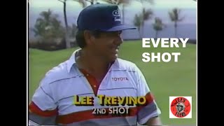 LEE TREVINO EVERY SHOT 1990 SENIOR SKINS Back 9 Part One [upl. by Pond]