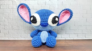 STITCH  HOW TO CROCHET  AMIGURUMI TUTORIAL [upl. by Phipps]