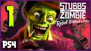 Stubbs the Zombie Remastered Walkthrough Part 1 PS4 XB1 Switch [upl. by Ellison]