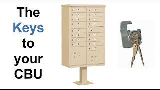 Budget Mailboxes  Opening the Master Doors amp How to Find Your CBU Keys [upl. by Ornstead111]