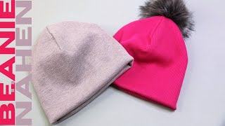 Beanie nähen DIY WendeMütze mit kostenlosem Schnittmuster [upl. by Granese]