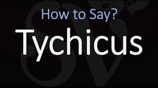 How to Pronounce Tychicus CORRECTLY [upl. by Notsreik]