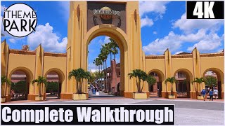 Universal Studios Florida  Full Complete Walkthrough Tour  Universal Orlando Resort 4K [upl. by Ymor]