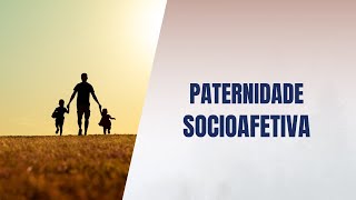 Paternidade socioafetiva [upl. by Nevada]