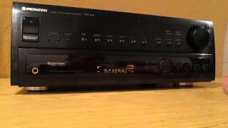 Pioneer VSX454 Dolby ProLogic AMFM Stereo Receiver [upl. by Ainwat]