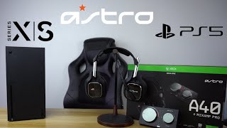 Astro A40 TR  MixAmp pro Xbox SX amp PS5 Setup Guide [upl. by Ayram936]