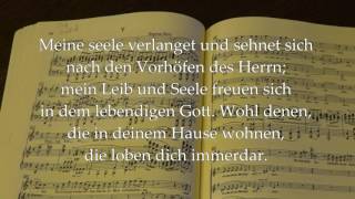 Brahms German Requiem pronunciation guide [upl. by Bel]