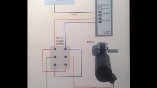 12 VDC Motor Speed Control amp Reversing Switch [upl. by Barrus]