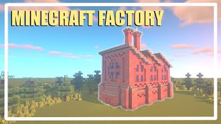 How to build a Minecraft Factory  Tutorial [upl. by Eillo]