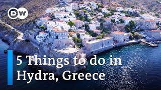 5 Things to do on the Island of Hydra Greece [upl. by Samara]