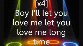 Love You Long Time Lyrics  Black Eyed Peas [upl. by Ellette938]