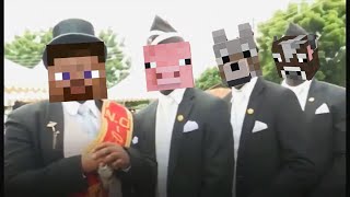 Astronomia  Coffin Dance Meme 14  Minecraft Cover [upl. by Ynatirb679]