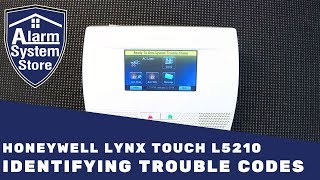 How To Clear Trouble Conditions On Honeywell Lynx L5210  AlarmSystemStore [upl. by Leohcin]