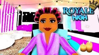 EVERYDAY ROUTINE AS A PRINCESS AT ROYALE HIGH SCHOOL  Roblox Roleplay [upl. by Foscalina258]