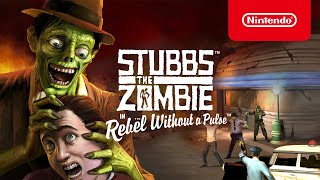 Stubbs the Zombie in Rebel Without a Pulse  Launch Trailer  Nintendo Switch [upl. by Evelc]