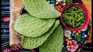 How to Prep and Cook Nopales [upl. by Eckhardt]