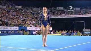 gym Emilie Le Pennec Sol World Artistic Gymnastics Champions [upl. by Llertram]