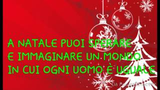 A NATALE PUOI RAP TESTO [upl. by Maxantia]