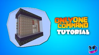 How to create One Command Machines in Minecraft 18 Tutorial [upl. by Neeruan]