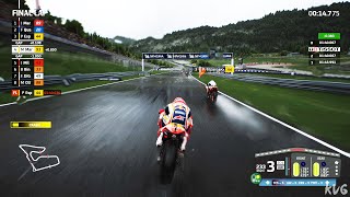 MotoGP 22  Rainy Gameplay PC UHD 4K60FPS [upl. by Nyrmak]