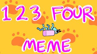 1 2 3 FOUR MEME  Wobbledogs [upl. by Nagel]