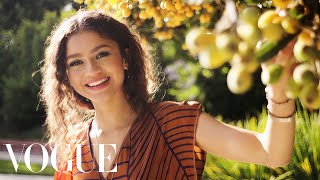 73 Questions With Zendaya  Vogue [upl. by Giralda381]