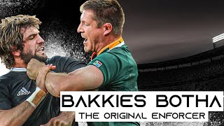 The Original Enforcer  Bakkies Botha Rugby Tribute [upl. by Anadal]