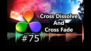 How To Create A Cross Dissolve And Cross Fade Transition In DaVinci Resolve [upl. by Luedtke208]