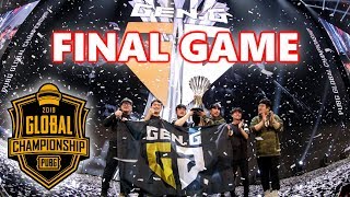 PUBG GLOBAL CHAMPIONSHIP WINNER GENG  FINAL GAME  Pio Loki Esth3r amp Taemin [upl. by Adallard43]