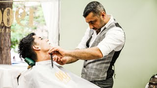 The Egyptian Barber Shave and Threading Kolonaki Athens [upl. by Philippine393]