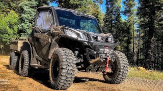 Canam Maverick Trail 1000 DPS Review [upl. by Neelehtak]