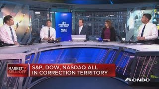 Dow drops 1100 points continues fastest 10 drop in history [upl. by Alolomo]