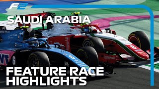 F2 Feature Race Highlights  2023 Saudi Arabian Grand Prix [upl. by Nonnairb124]