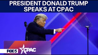 President Donald Trump speaks at CPAC [upl. by Brindell494]